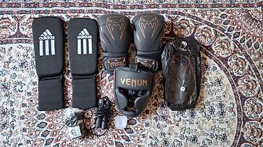 boks torbasi: Döyüş idmanları üçün tam dəst – Adidas və Venum - Adidas qamış — 1