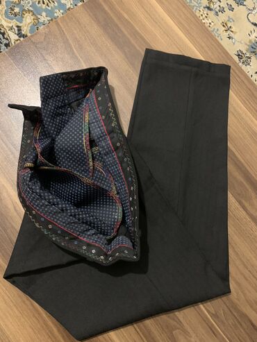 Şalvarlar: Klassik Şalvar, Adamo, S, rəng - Qara — 4