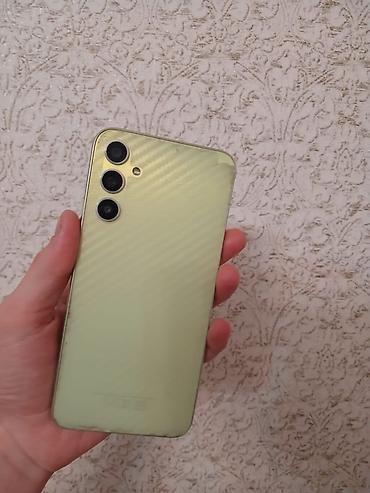 telefon proqramisti: Samsung Galaxy A34 5G, rəng - Yaşıl, Barmaq izi — 1