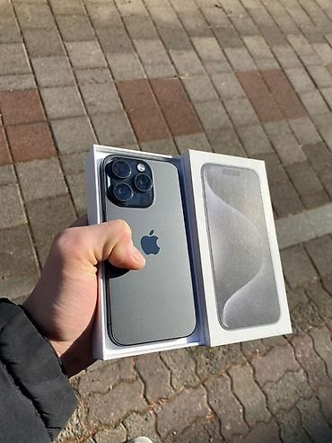 Apple iPhone: IPhone 15 Pro, 256 ГБ, Black Titanium, Коробка, 86 % — 3