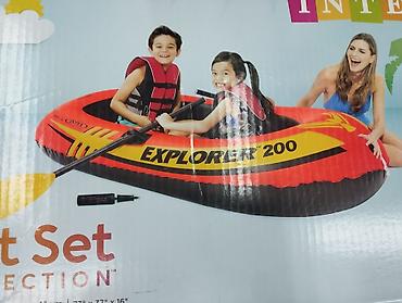 trimer u lidlu: Intex Explorer 200 – gumeni čamac iz serije Wet Set Collection. - — 1