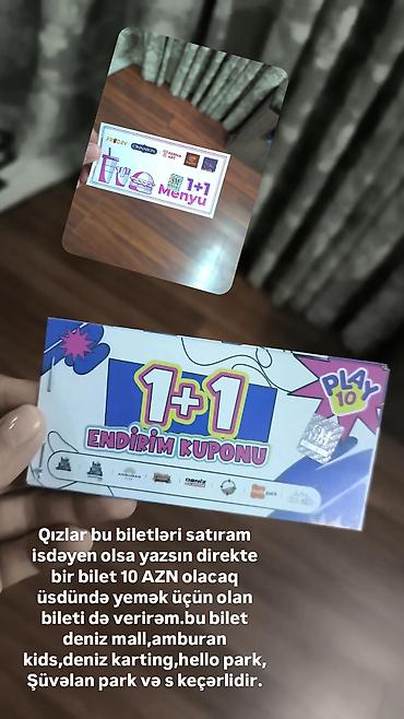 pullu loto oyunu: Məhsul: 1+1 Endirim Kuponu (Play10) Təsvir: - 1+1 formatında endirim — 1