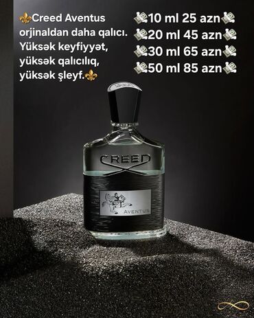 kişi gödəkcələri: ⚜️Creed Aventus orjinaldan daha qalıcı. Yüksək keyfiyyət, yüksək