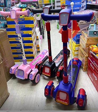 Детские самокаты: Детский самокат, Трёхколёсный — 2