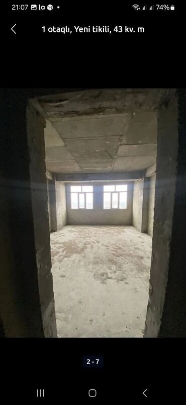 Yeni tikili: 1 otaqlı, Yeni tikili, m. Avtovağzal, 43 kv. m — 3