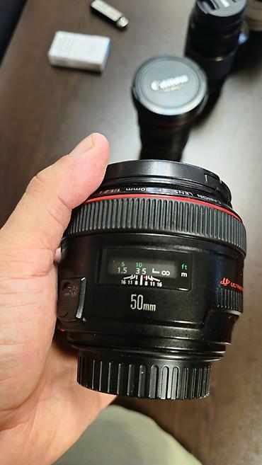 canon g3430: Canon EF 50mm f/1.2L USM professional obyektiv satılır. Canon-un — 8
