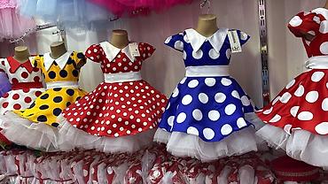 Платья: Детское платье, цвет - Голубой — 5