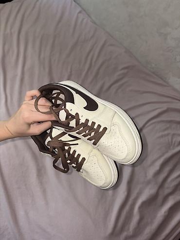 кеды найк: Мужские кроссовки, 36, 36.5, Nike, Б/у, цвет - Бежевый — 2