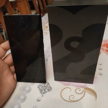 samsung s22 ultra qiymeti bakida: Samsung Galaxy S22 Ultra | 128 GB | rəng - Qara | Barmaq izi, Simsiz şarj, İki sim kartlı