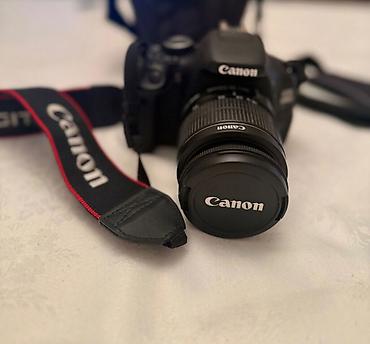 Ideal vəziyyətdə olan Canon 600D fotoaparatı satılır. Heç bir problemi lalafo.az -da Ideal vəziyyətdə olan Canon 600D fotoaparatı satılır. Heç bir problemi