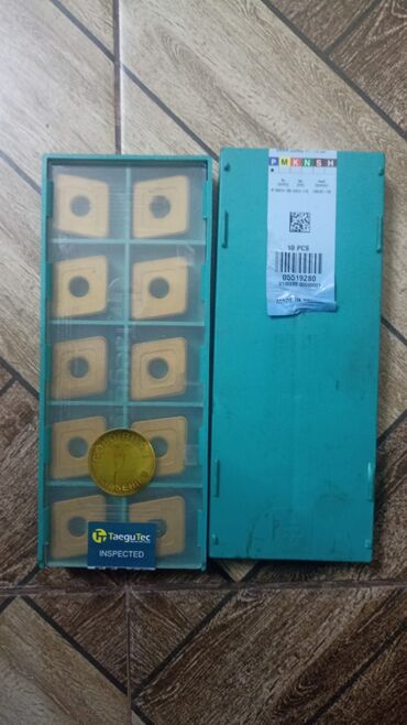 İstehsal avadanlığı: Dəzgah alətləri və kəsici lövhəciklər (freze və torna üçün) — 45