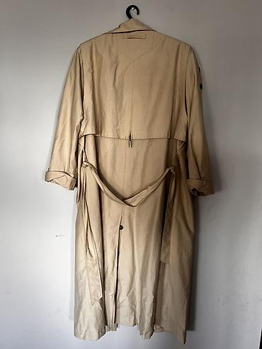 тренч бу: Бежевый плащ-тренч Berghaus, классический фасон. Куплено в Грузии — 1