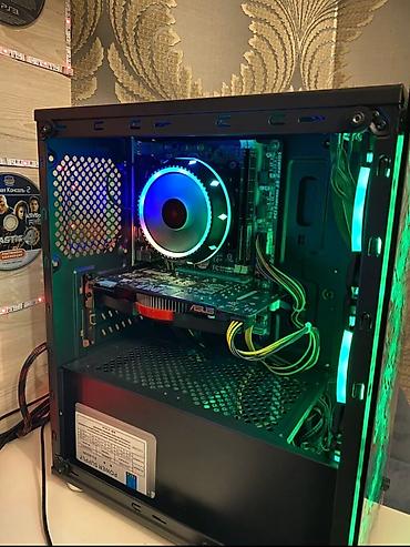 monitor asus: TƏCİLİİ SATILIR!!!!! ELİMYANDİİ!!! Gaming PC komplekti – RGB işıqlı — 6
