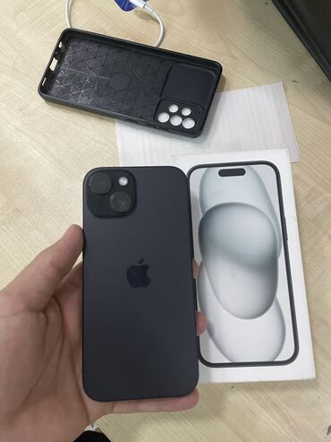 iphone şəki: IPhone 15, 128 GB, Qara