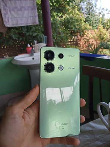 işlenmiş ucuz telefonlar: Redmi Note 13, 128 GB, rəng - Yaşıl, Sensor
