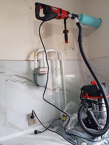 Сверление, бурение: Алмазное бурение и монтаж вентиляции/отверстий. Услуги: - Алмазное — 9