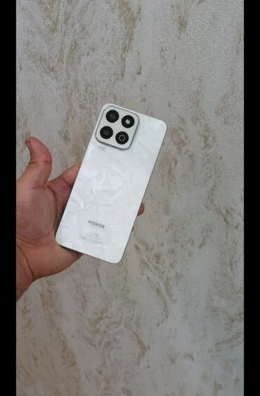 mobil ip tv: Honor X7, 256 GB, rəng - Ağ, Barmaq izi, İki sim kartlı, Face ID