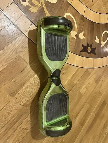 Giroskuterlər: Yaşıl rəngli elektrikli hoverboard (self-balance skuter) - Korpus — 4