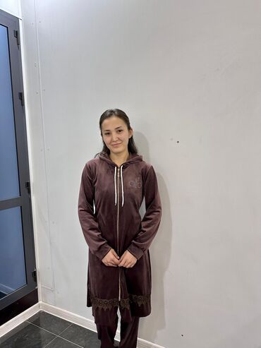 Повседневные платья: Повседневное платье, Made in KG, Зима, Длинная модель, Стандарт — 1