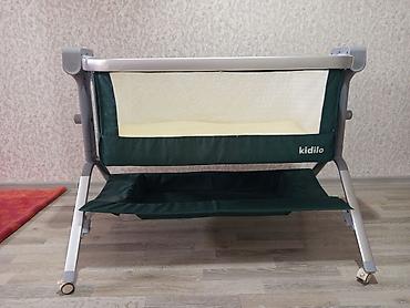 Beşiklər: Kidilo yan-beşik (co-sleeper) – tənzimlənən hündürlüklü, mesh yan — 1