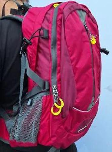 Sportske torbe i rančevi: Planinarski ranac Senterlan Adventure 32L – crveno/bordo - Zapremina — 20