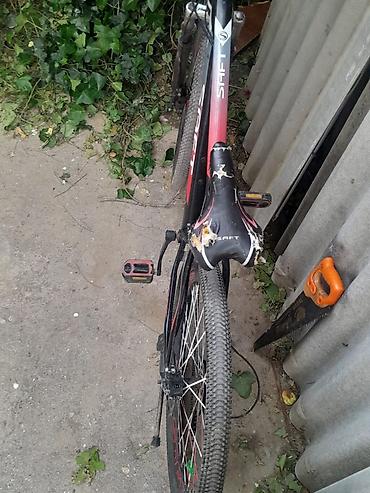 İdman velosipedləri: SAFT ST-300 dağ velosipedi - Çərçivə: yüngül alaşımlı, qara-qırmızı — 2