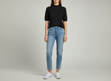 T-shirty: H&M, T-shirt damski, rozmiar M