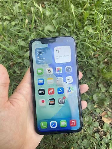 Apple iPhone: IPhone 11, Б/у, 128 ГБ, Черный, 72 % — 8