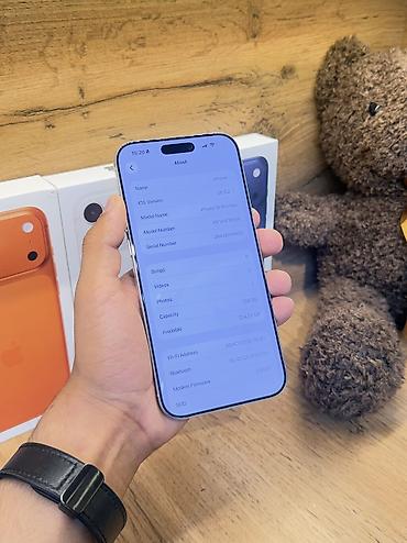 86: IPhone 16 Pro Max, Б/у, 256 ГБ, Белый, Коробка, В рассрочку, 93 % — 9