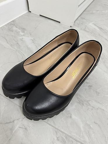 школьная туфли: Туфли женские ELEGANCE MINOR - Цвет: чёрный - Фасон: закрытые лодочки — 2