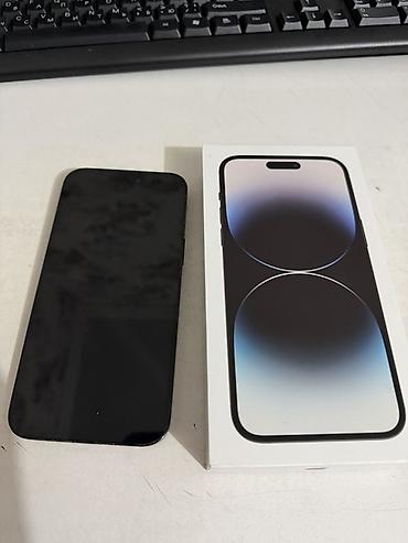 iphon xs max: IPhone 14 Pro Max, Б/у, 256 ГБ, Черный, Коробка, 80 % — 3