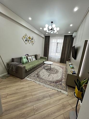 королевский: 1 комната, 52 м², Асанбай мкр Элитка, 2 этаж, Свежий ремонт — 9