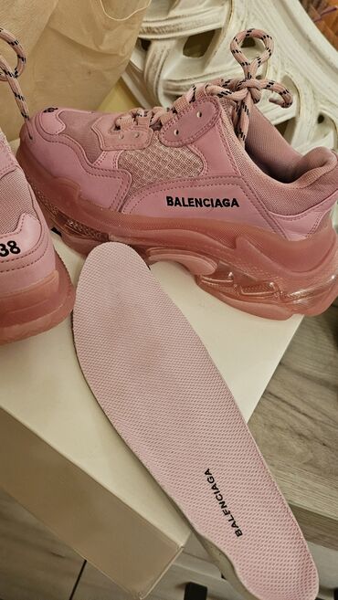 Women's Sneakers and athletic shoes: Balenciaga, 38, bоја - Roze — 6