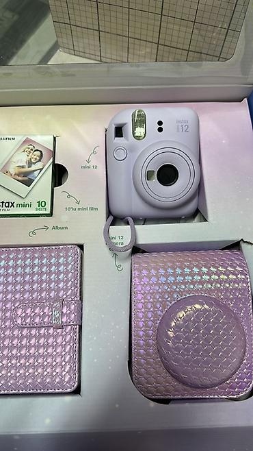 instax mini 12 картриджи: Продается Instax mini 12 (цвет: лавандовый) В комплекте: - Камера — 1
