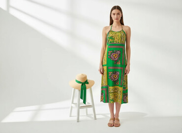 spódnice letnie plus size: Yessica, Sukienka damska, rozmiar M