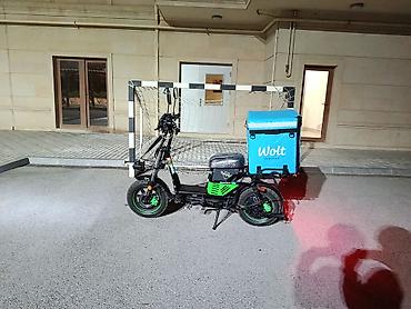 Motonəqliyyat: Elektrik çatdırılma skuteri - Güclü elektrik mühərriki və iri — 1