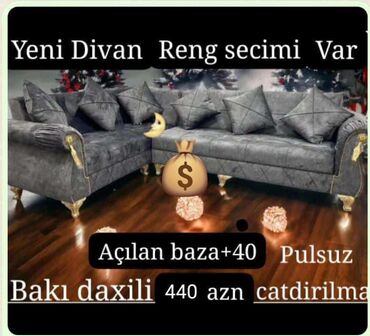 işlənmiş künc divanları: Künc divan