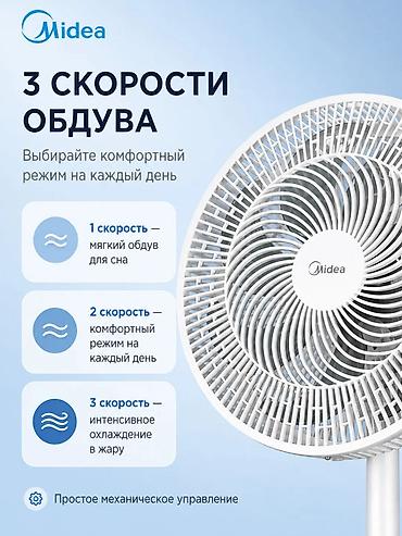качан: Напольный вентилятор"Midea" SAF30AC Электрический вентилятор — 2