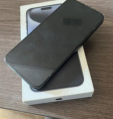Мобильные телефоны и аксессуары: IPhone 15 Pro Max, 256 ГБ, Синий, Face ID — 1