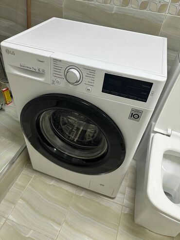 стиральные машины 7кг: Кир жуучу машина LG, Колдонулган, Автомат, 7 кг чейин, Компакттуу