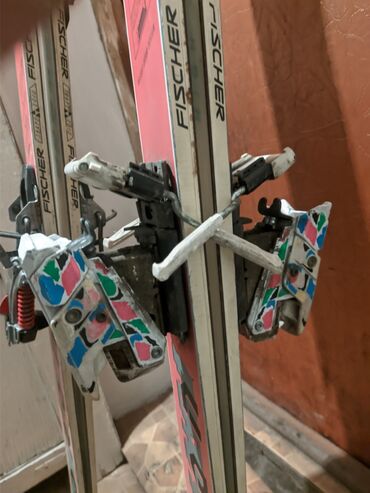 Лыжи: С креплениями, Б/у — 4