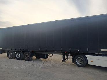 mersedes e 500: Прицеп, Schmitz Cargobull, Шторный, Б/у — 5