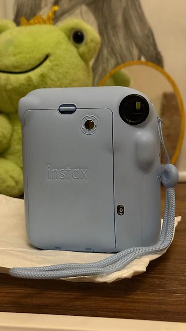 iphone 16 satisi: Instax mini 12 instant fotoaparat – pastel mavi rəng. Xüsusiyyətlər — 8