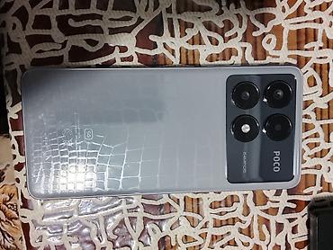 poco c71: Poco X6 Pro, 512 GB, rəng - Boz, Barmaq izi — 4