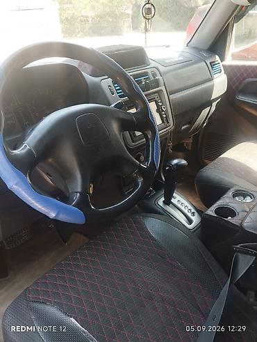 naxçıvan avto: Mitsubishi Pajero: 2 l | 2001 il 453000 km Ofrouder/SUV — 7