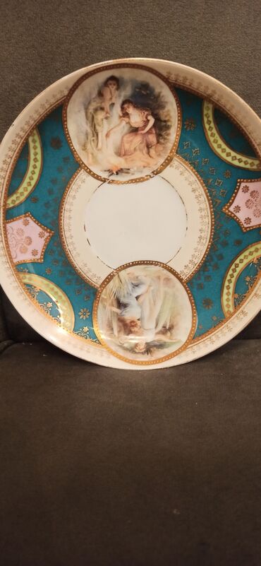 Əntiq qablar: Qədimi mətbəx və dekor kolleksiyası - 3 ədəd şəbəkəli mis/latun qab — 24