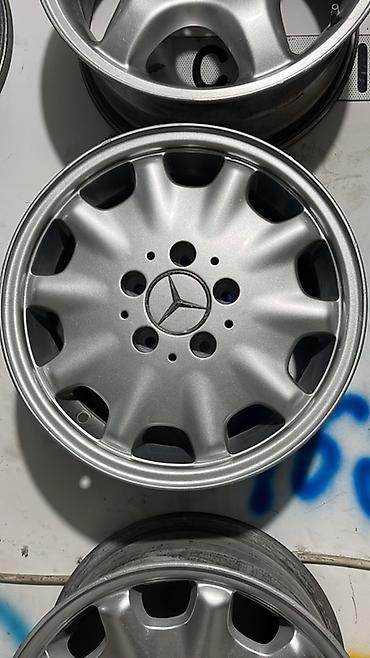 Disklər: Mercedes-Benz orijinal yüngül lehimli disk R15 İdeal Vəziyətə 4 ədədi — 1
