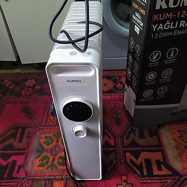 Техника и электроника: KUMTEL KUM-1240S yağlı radiator istiçici - Güc: 2500 - Fins (dilim) — 6