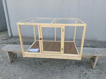 Животные: Teze yixilib uzunluq 90sm eni 60sm alti setka ustu surme padnoslu ve — 2
