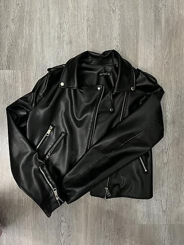 Qara biker üslublu dəri gödəkçə - Marka: Vertex - Rəng: qara, mat lalafo.az -da Qara biker üslublu dəri gödəkçə - Marka: Vertex - Rəng: qara, mat